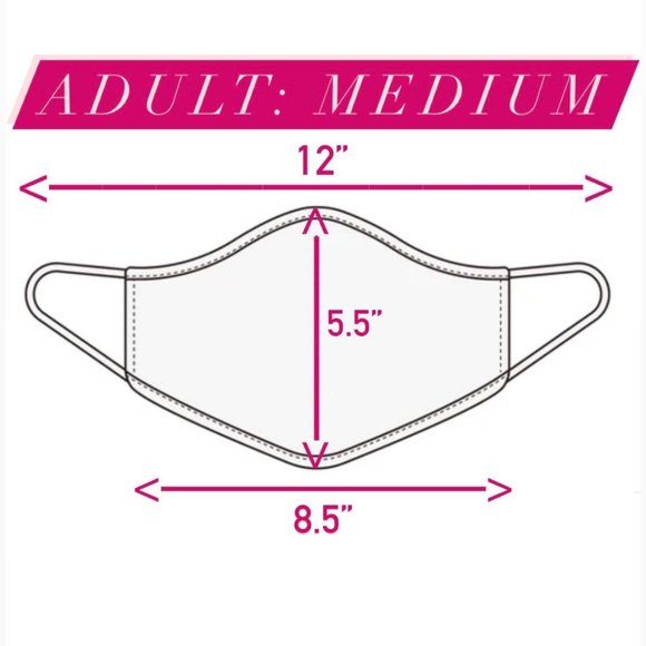 Cloth Face Mask - Daisies - Picture 7 of 7